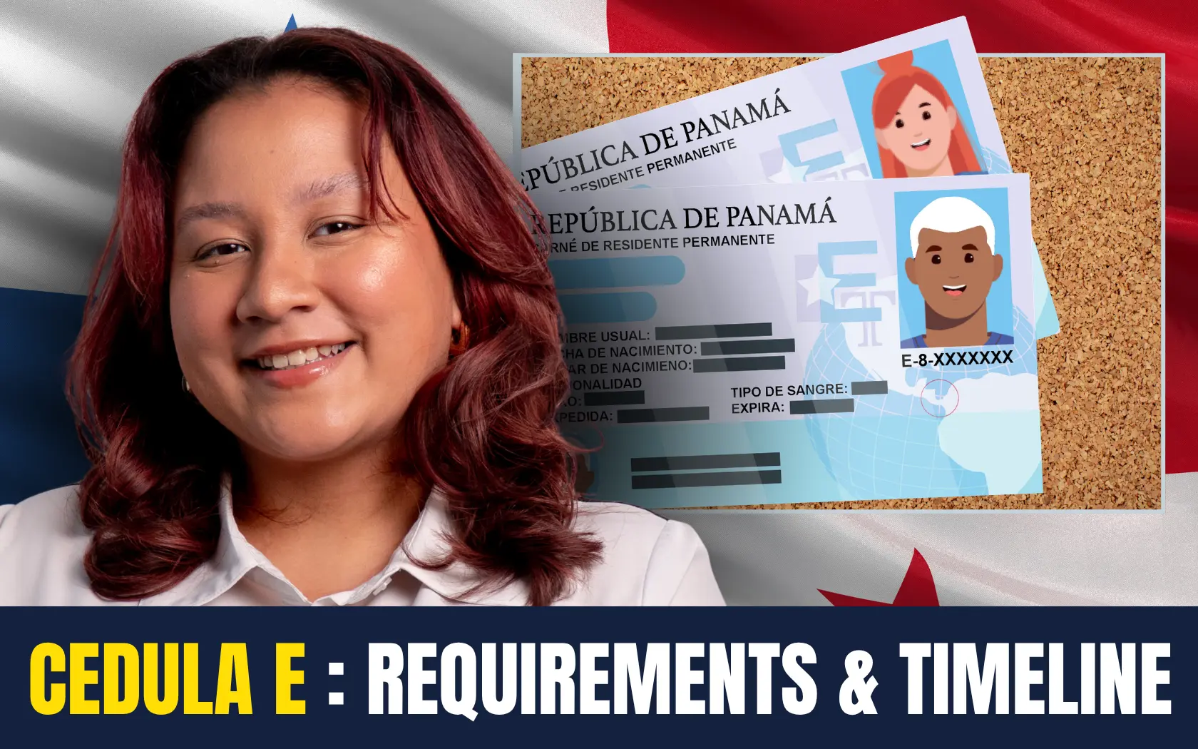 The Panamanian cédula is the national identity card used for almost everything in daily life in Panama, from opening a bank account to signing a lease or a contract.